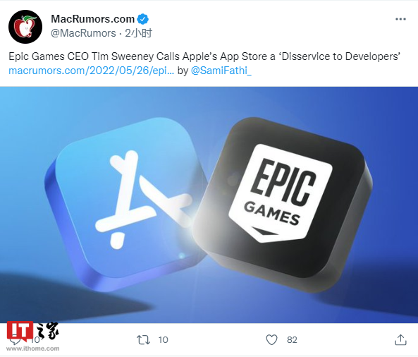 Epic CEO的双面评价 iPhone赚钱“公平”，但App Store“伤开发者”